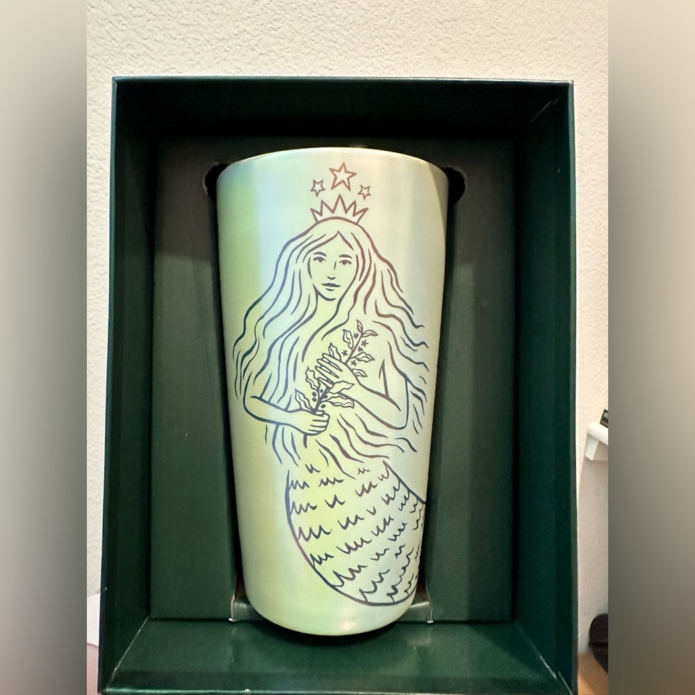 Starbucks- Green 50 anniversary cup - Picture 3 of 7